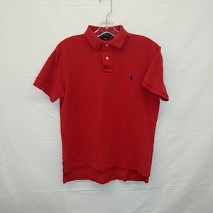 Ralph Lauren Mens Red Polo T-Shirt